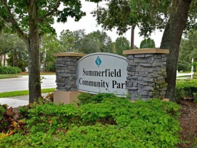 Summerfield Park in Lakewood Ranch, FL. - Entrance Sign