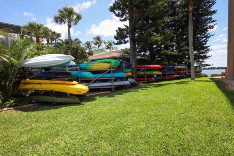 Sunrise Cove Condos in Siesta Key, FL. - Kayak Launch