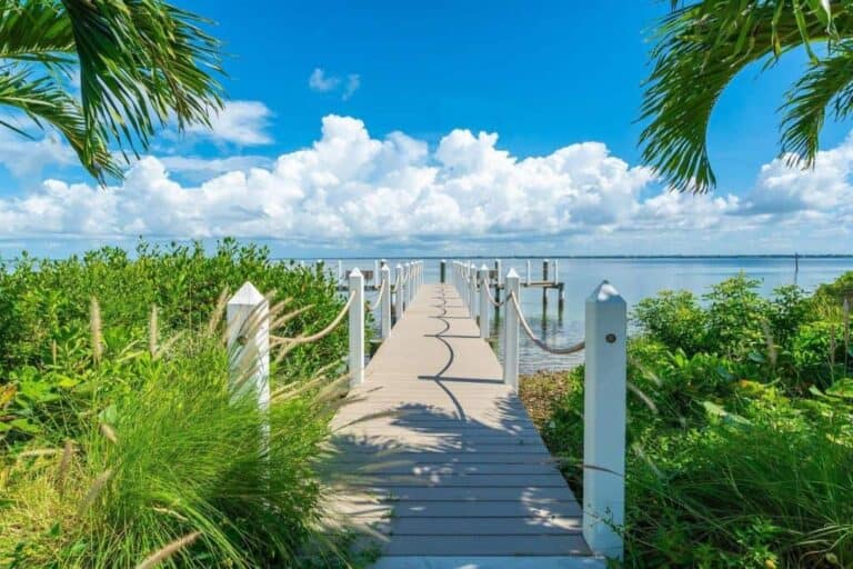 Tangerine Bay Club in Longboat Key, FL. - Pier