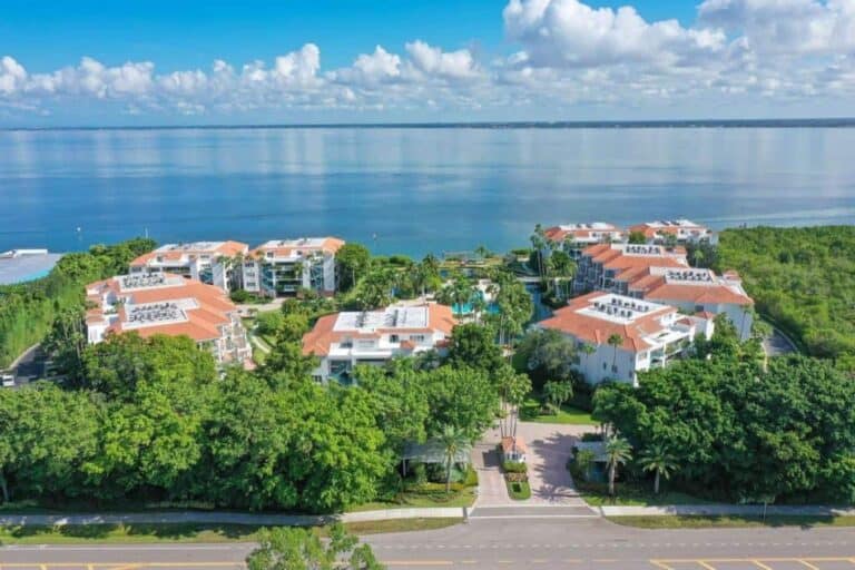 Tangerine Bay Club in Longboat Key, FL. - Bay Front