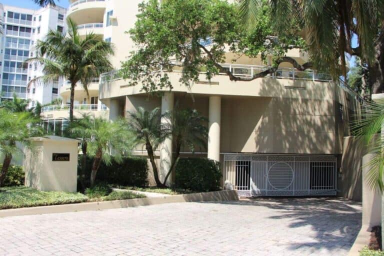 Tessera Condos in Downtown Sarasota, FL. - Gated Entry