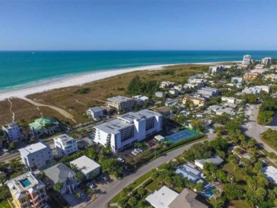 Tivoli By The Sea Condos in Siesta Key, FL. - Gulf Front Aerial