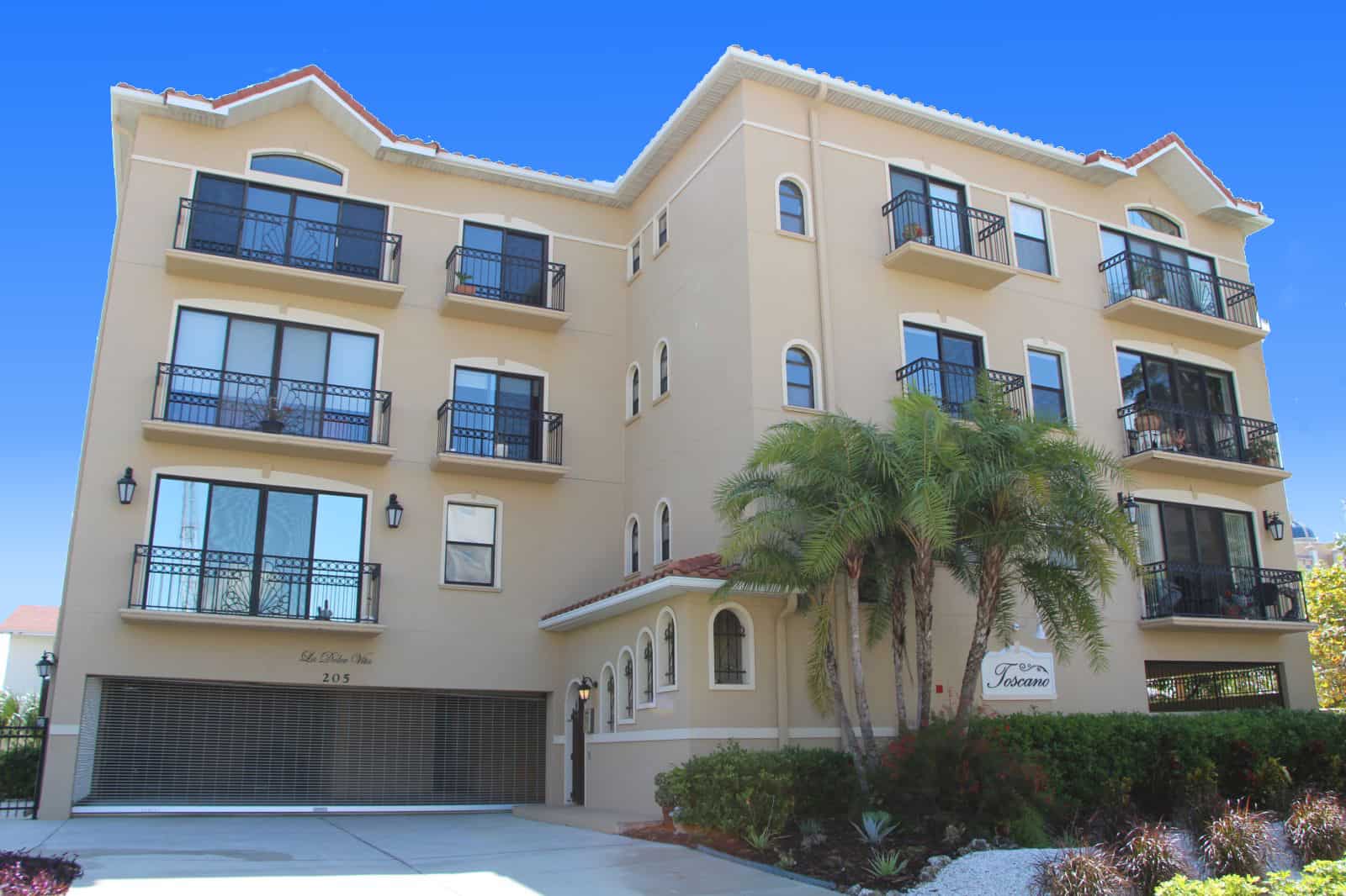 Toscano Condos For Sale in Downtown Sarasota, FL.