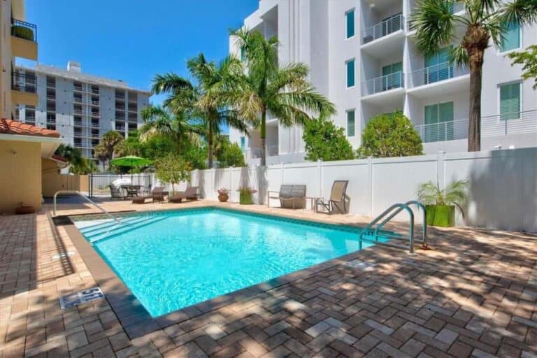 Toscano Condos in Downtown Sarasota, FL. - Pool