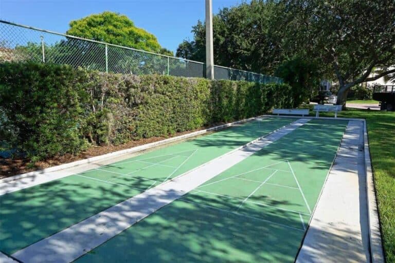 Turtle Bay Condos in Siesta Key, FL. - Shuffleboard