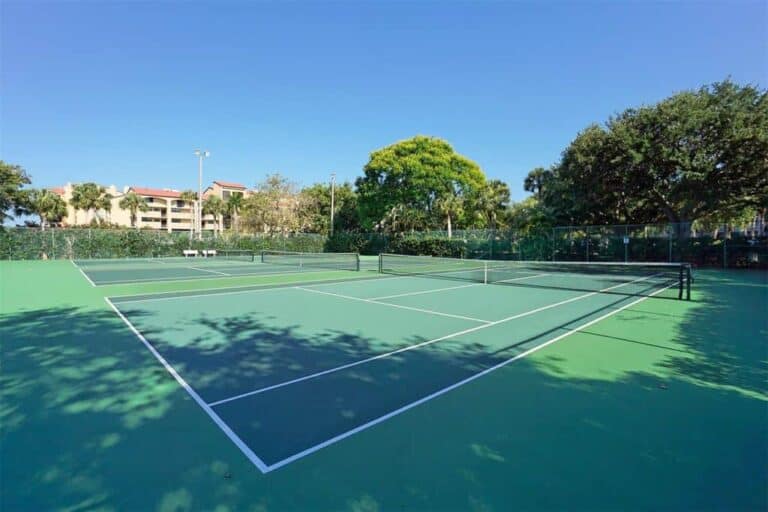 Turtle Bay Condos in Siesta Key, FL. - Tennis Courts