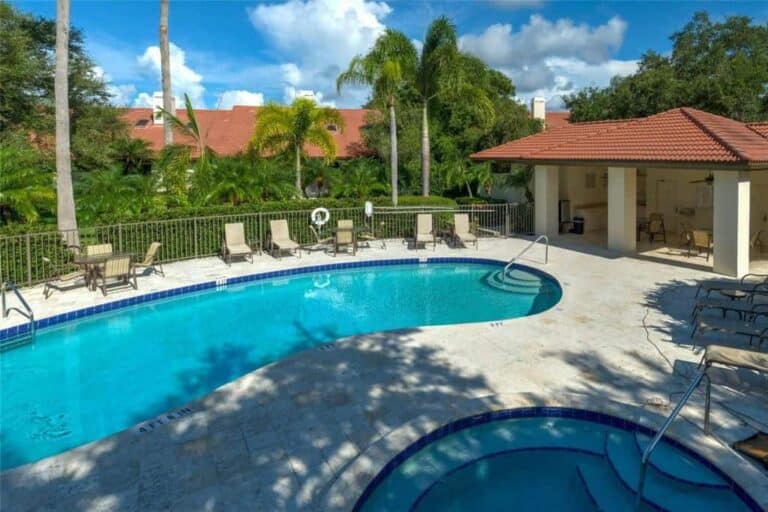 Villa D&#039; Este Condos in Palmer Ranch Sarasota, FL. - Pool