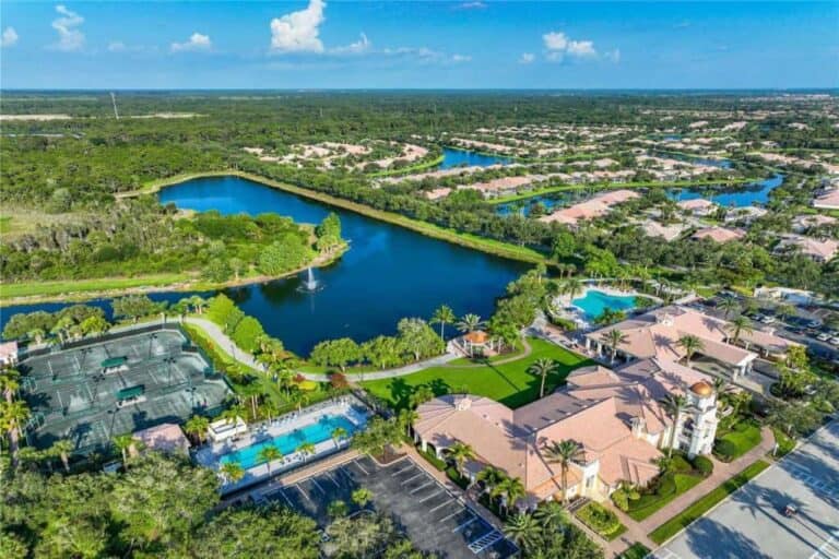 VillageWalk in Palmer Ranch Sarasota, FL. - Aerial