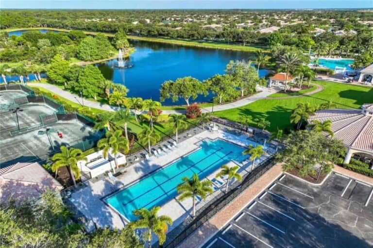 VillageWalk in Palmer Ranch Sarasota, FL. - Aerial
