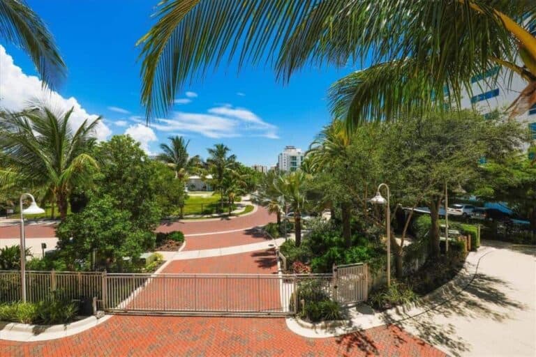 Vista Bay Point Condos in Downtown Sarasota, FL. - Gated Entry