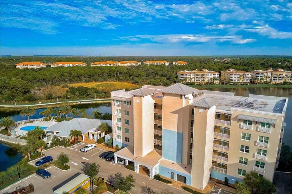 Waterfront At Main Street Condos in Lakewood Ranch, FL. - Aerial