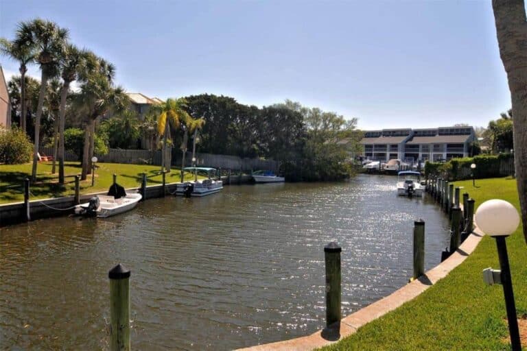 White Sands Village Condos in Siesta Key, FL. - Canalfront