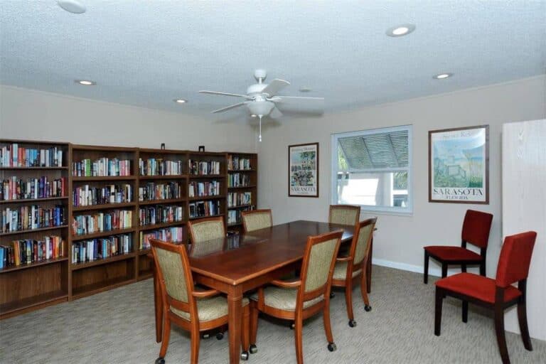 White Sands Village Condos in Siesta Key, FL. - Clubhouse