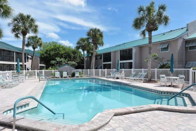 White Sands Village Condos in Siesta Key, FL. - Pool