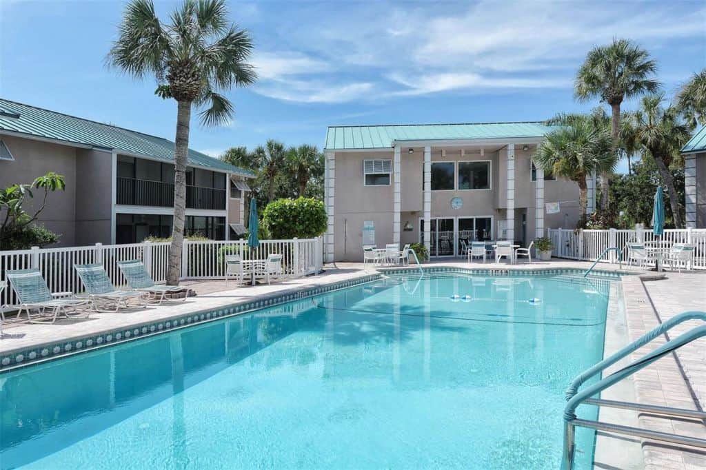 White Sands Village Condos in Siesta Key, FL. - Pool