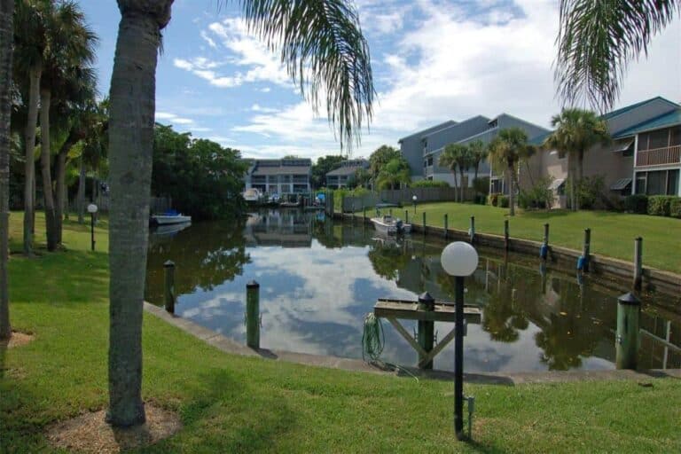 White Sands Village Condos in Siesta Key, FL. - Canal Front