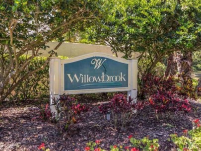 Willowbrook Homes in Palmer Ranch Sarasota, FL. - Entrance Sign