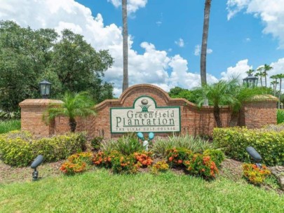 Greenfield Plantation Homes in Bradenton, FL. - Entrance Sign