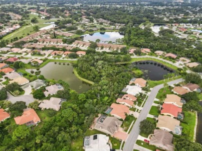 Arbor Lakes Homes in Mote Ranch Sarasota, FL. - Aerial