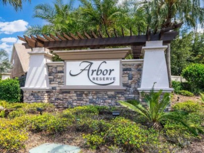 Arbor Reserve Homes in Bradenton, FL. - Entrance Sign