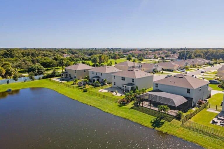 Ashton Cove Homes in Sarasota, FL. - Aerial