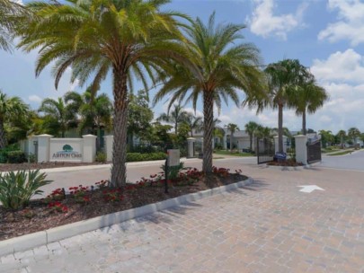 Ashton Oaks Homes in Sarasota, FL. - Entrance