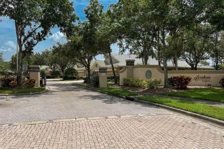 Avalon Homes in Palm Aire Sarasota, FL. - Gates