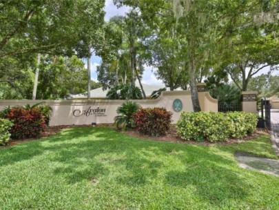 Avalon Homes in Palm Aire Sarasota, FL. - Entrance Sign