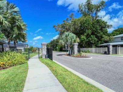 Avaunce Homes in Lakewood Ranch, FL. - Gated Entry