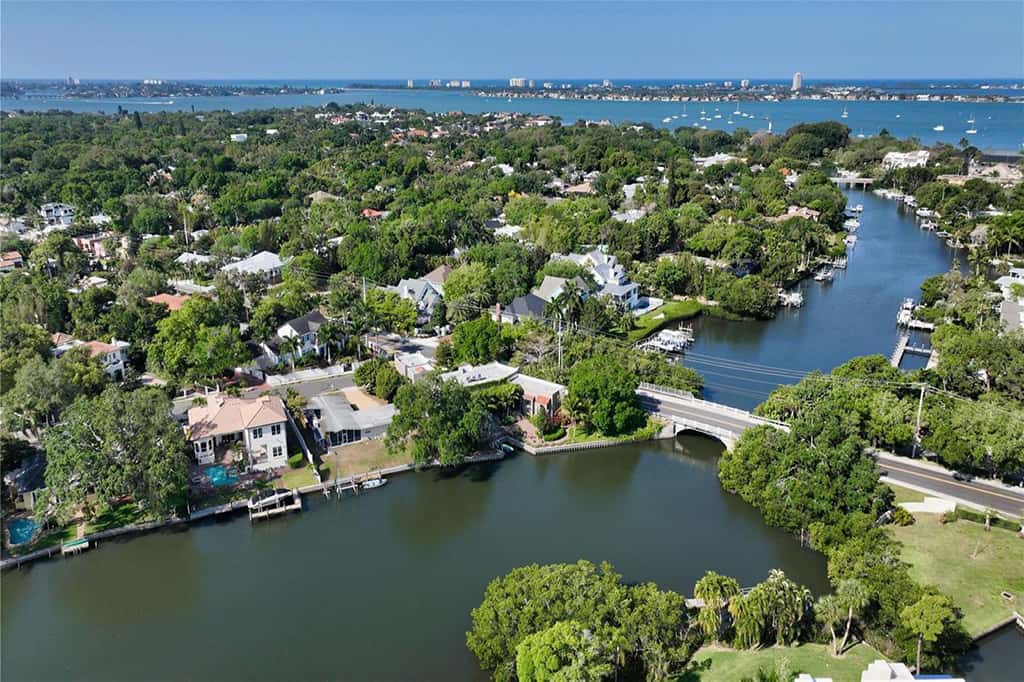 Avondale Homes in Sarasota, FL. - Aerial