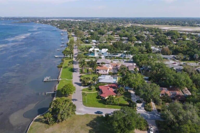Ballentine Homes in Sarasota, FL. - Community Aerial