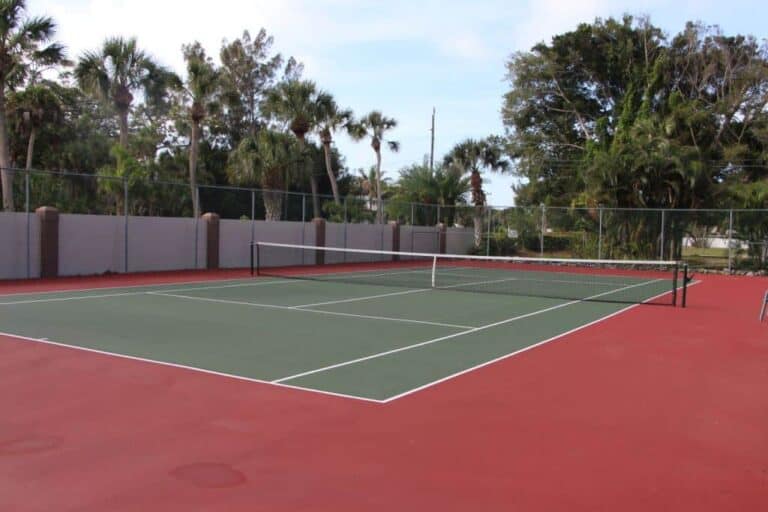 Banyan Club Homes in Siesta Key, FL. - Tennis Courts
