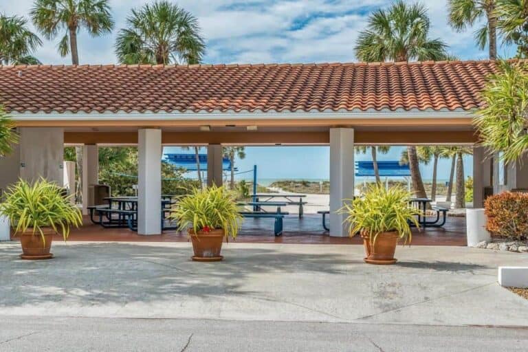 Bay Isles Homes in Longboat Key, FL. - Beach Club