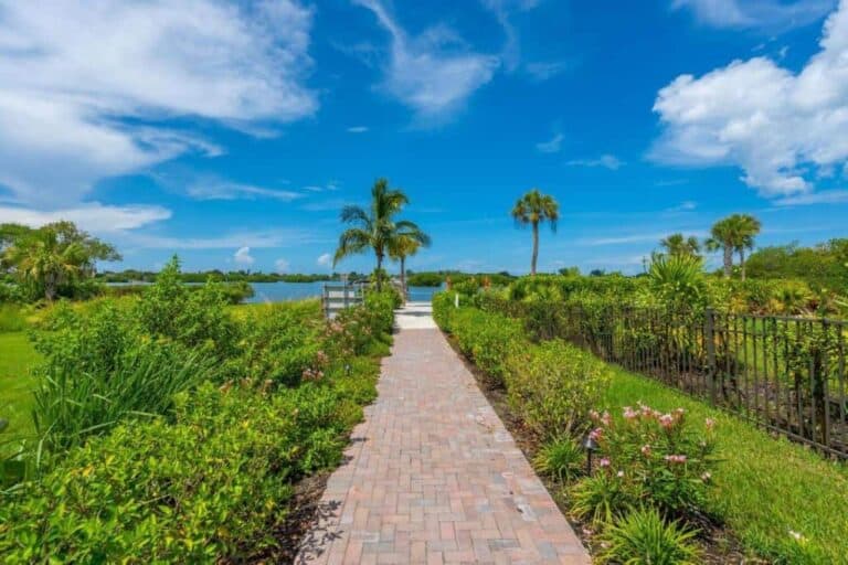 Bayside Homes in Osprey, FL. - Community Grounds