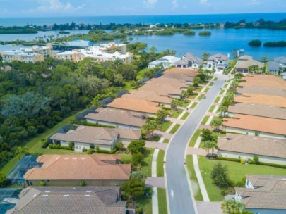 Bayside Homes in Osprey, FL. - Day Dock Area