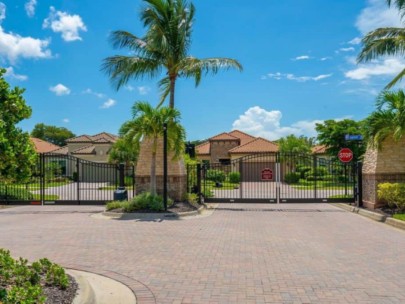 Bayside Homes in Osprey, FL. - Gated Entry