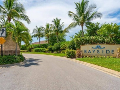 Bayside Homes in Osprey, FL. - Entrance Sign