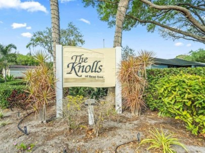 Bent Tree Homes in Sarasota, FL. - The Knolls Sign