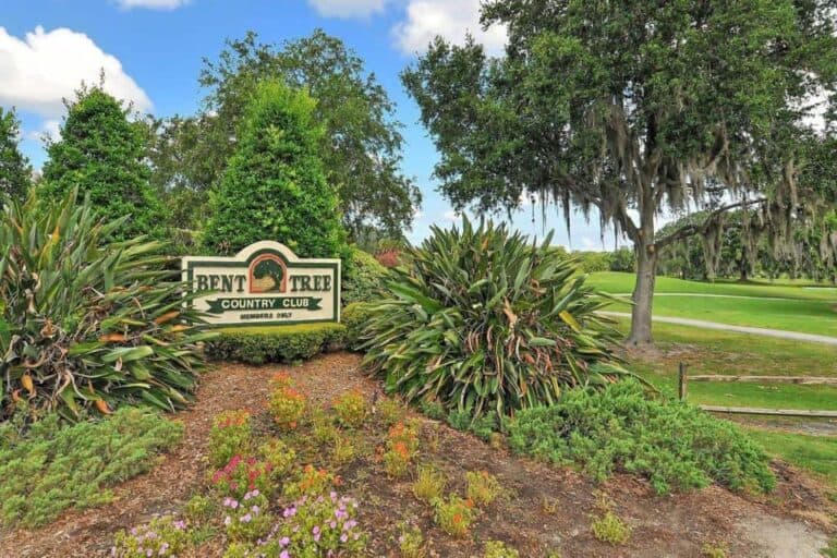 Bent Tree Homes in Sarasota, FL. - Bent Tree Country Club Sign