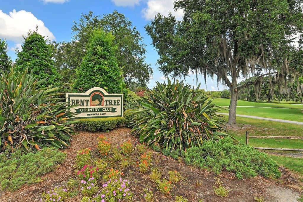 Bent Tree Homes in Sarasota, FL. - Bent Tree Country Club Sign