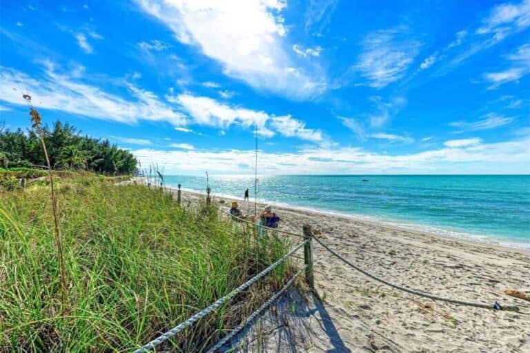 Blind Pass Homes in Siesta Key, FL. - Beach