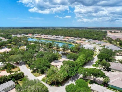 Boca Royale Homes in Englewood FL. - Aerial