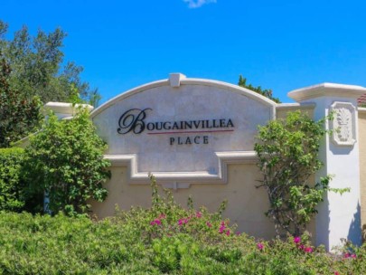 Bougainvillea Homes in Ellenton, FL. - Entrance Sign