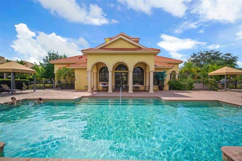 Bougainvillea Homes in Ellenton, FL. - Pool and Clubhouse