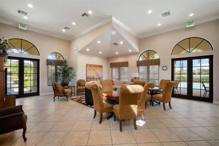 Bougainvillea Homes in Ellenton, FL. - Clubhouse Interior
