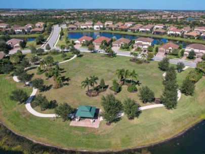 Bridgewater Homes in Lakewood Ranch, FL. - Park Aerial