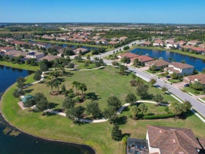 Bridgewater Homes in Lakewood Ranch, FL. - Community Aerial