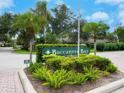 Buccaneer Bay Homes in Sarasota, FL. - Entrance Sign