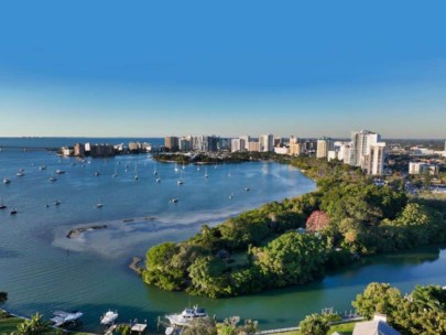 Bungalow Hill Homes in Sarasota, FL. - Aerial