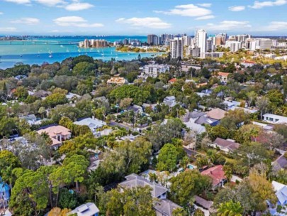 Bungalow Hill Homes in Sarasota, FL. - Aerial